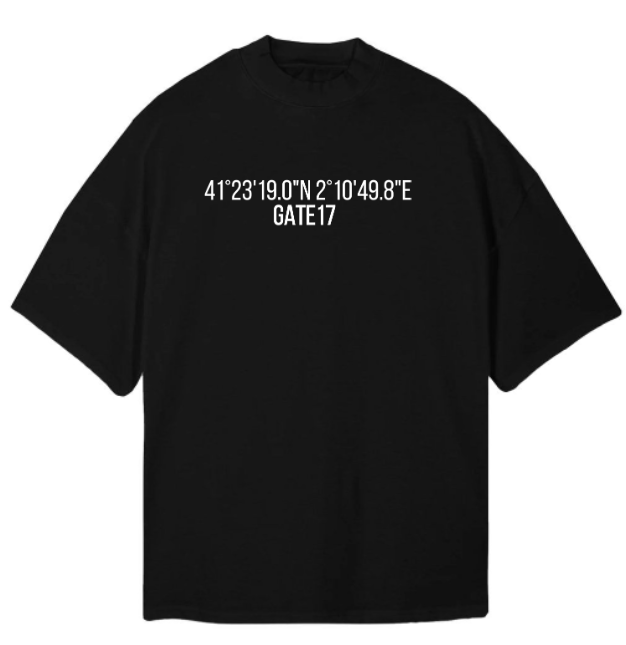 CAMISETA LATITUD OVERSIZE