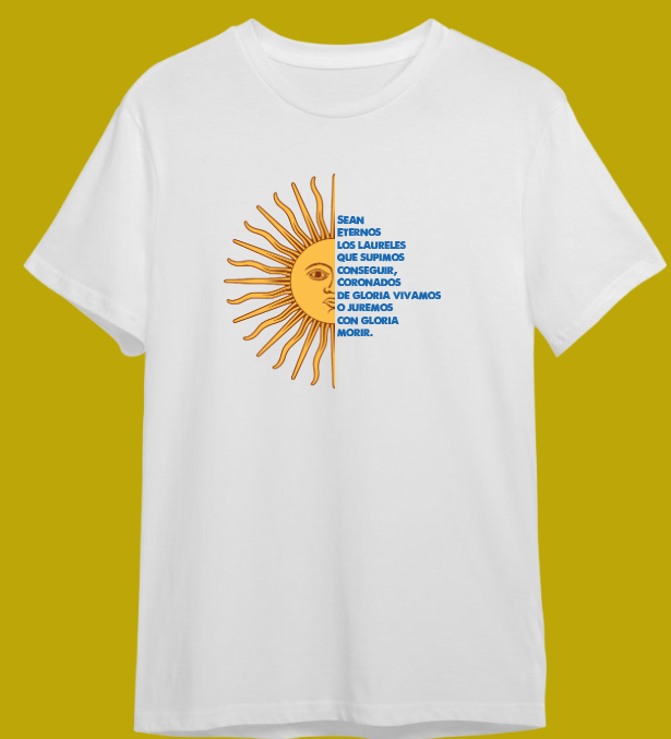 CAMISETA SOL DE MAYO