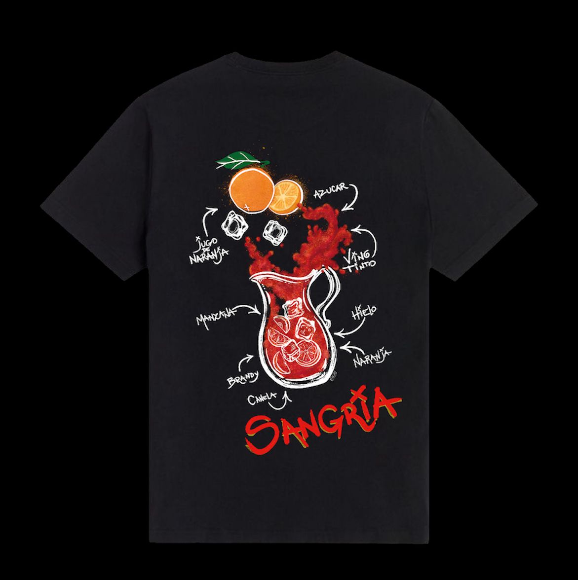 CAMISETA SANGRIA
