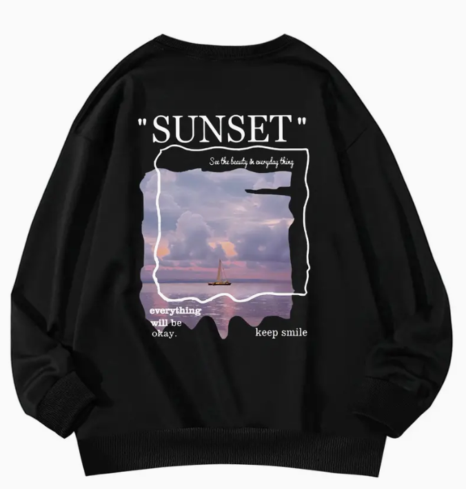 SUDADERA SUNSET