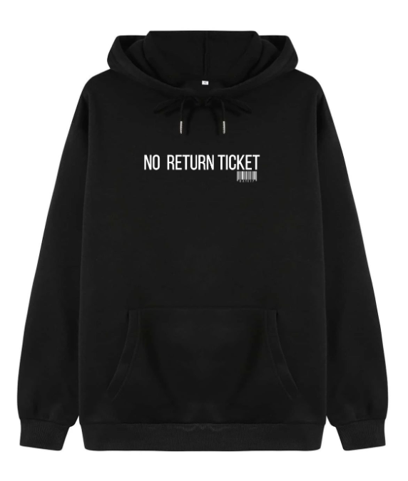 SUDADERA NO RETURN TICKET