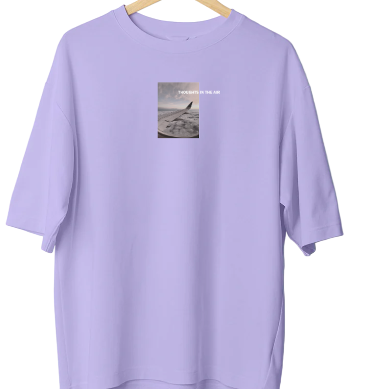 CAMISETA THOUGHTS OVERSIZE