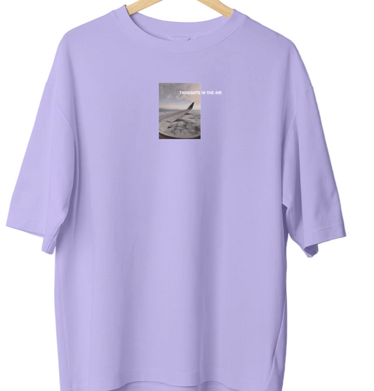 CAMISETA THOUGHTS OVERSIZE