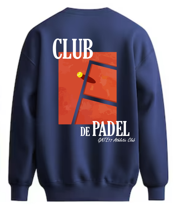 SUDADERA CLUB PADEL