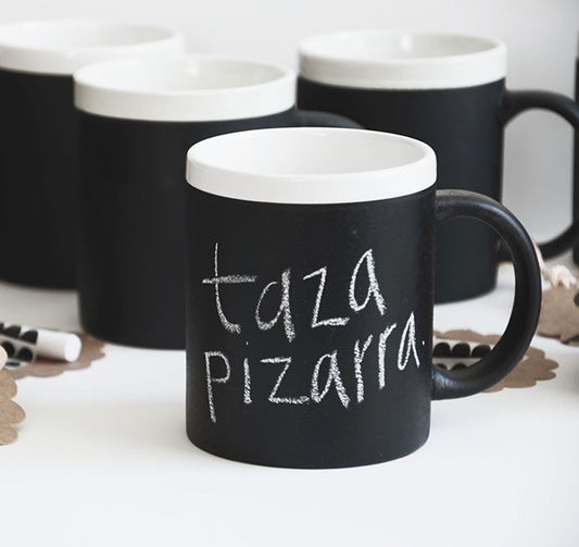 TAZA PIZARRA