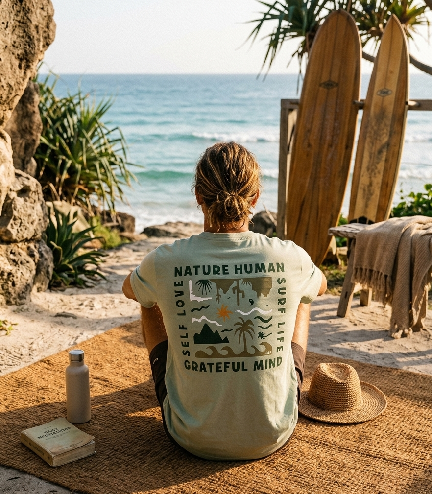 CAMISETA NATURE HUMAN