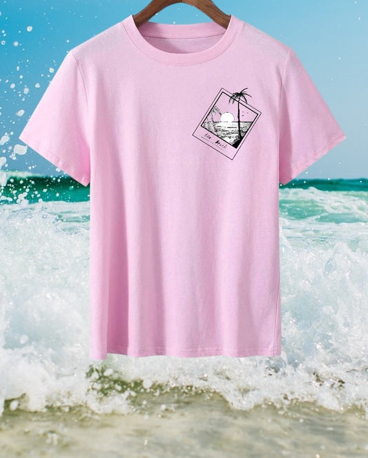 CAMISETA PINK BEACH